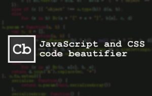 JavaScript and CSS Code Beautifier -让代码格式化并且高亮的扩展美化器