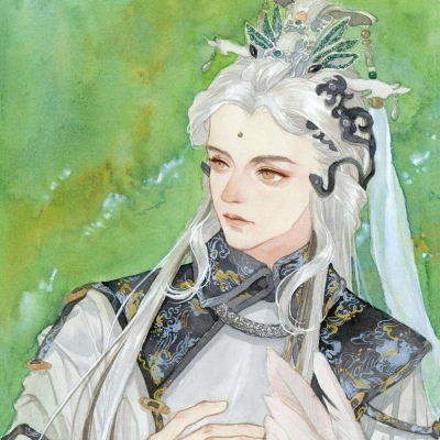 恋上古风,暖如玉的卡通动漫男生头像