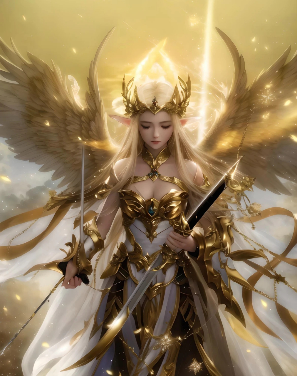 美图分享#千仞雪&精灵天使神