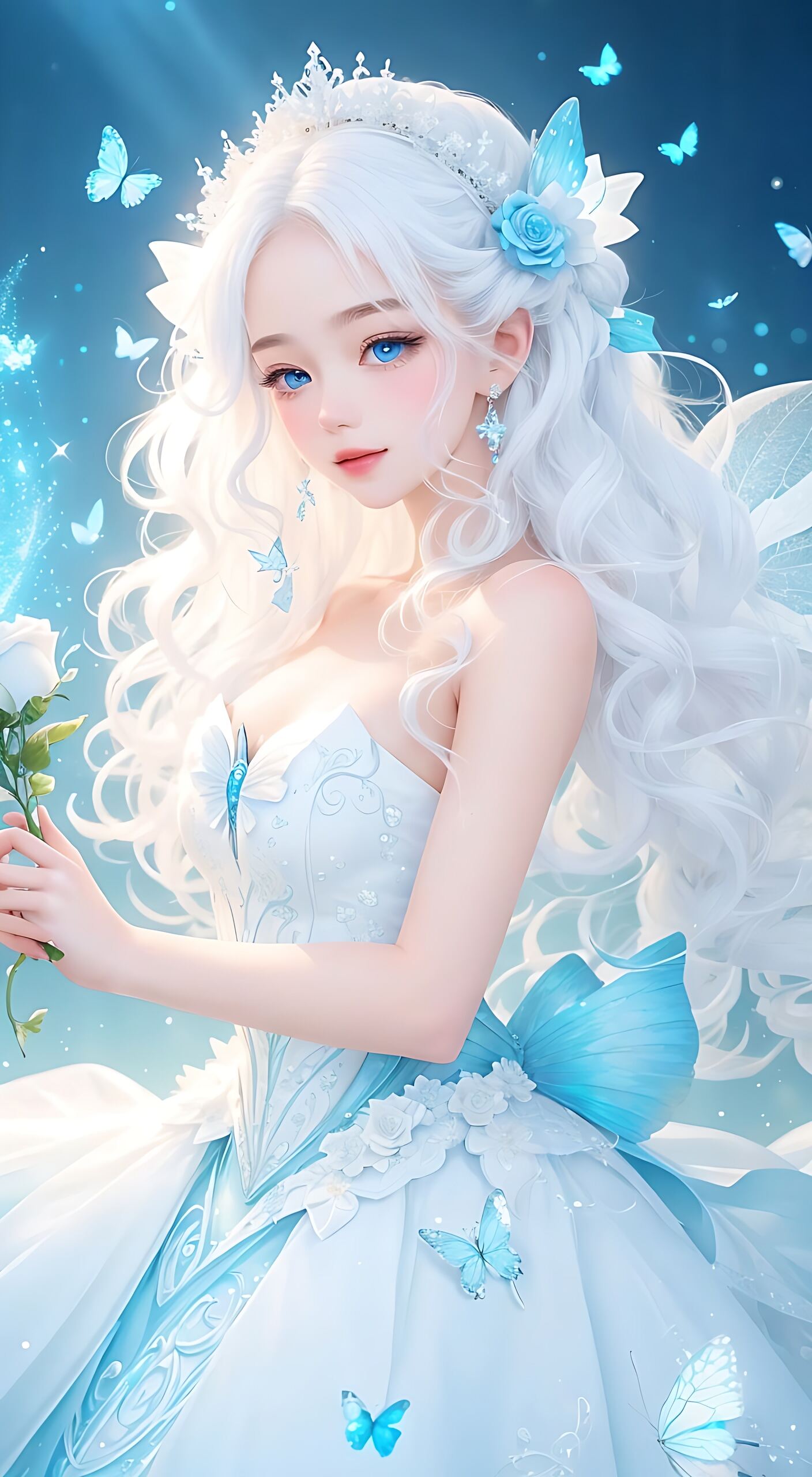 落入凡尘的精灵仙子,清新脱俗