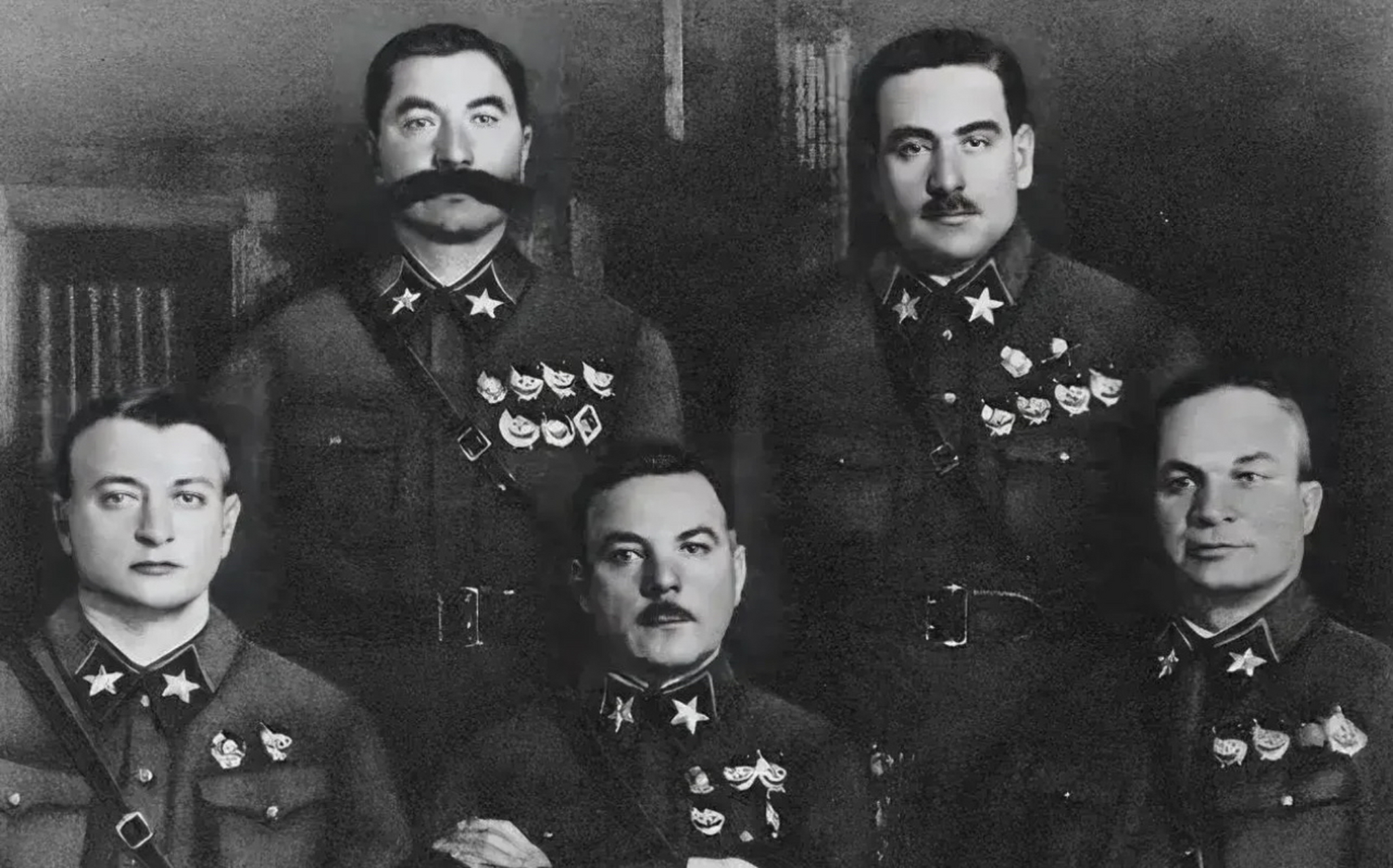 苏联五大元帅的合影