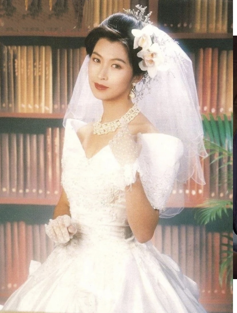 郭蔼明年轻时真的绝美!长发短发随意拿捏,刘青云确实娶到宝了