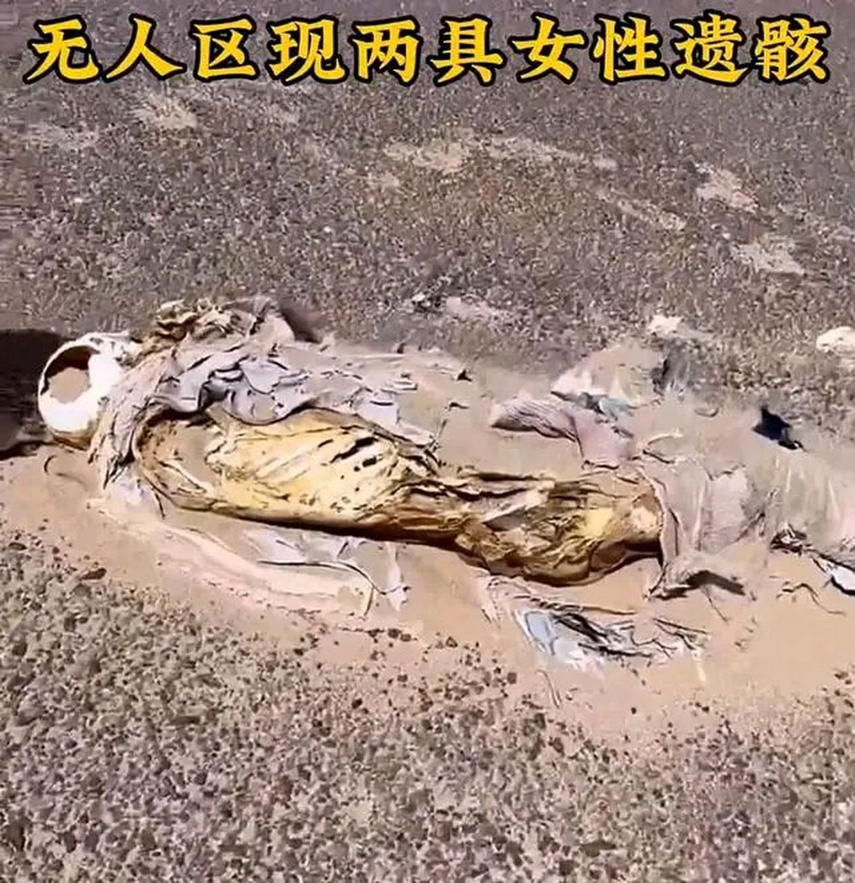 探险者在无人区发现女性骸骨,还是两具,有人怀疑是他杀,并非自杀或