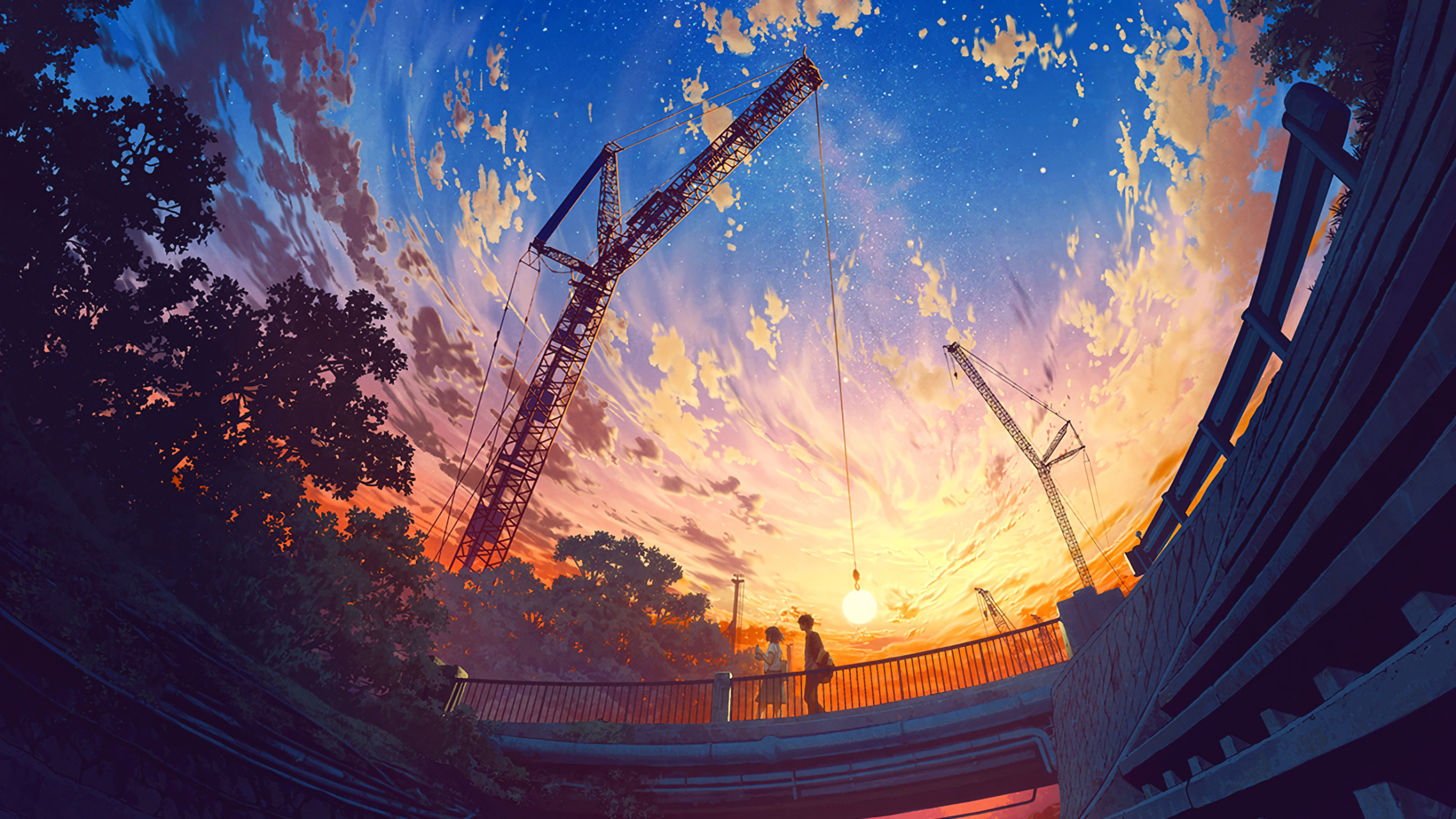 鱼眼壁纸美图#动漫壁纸# #动漫