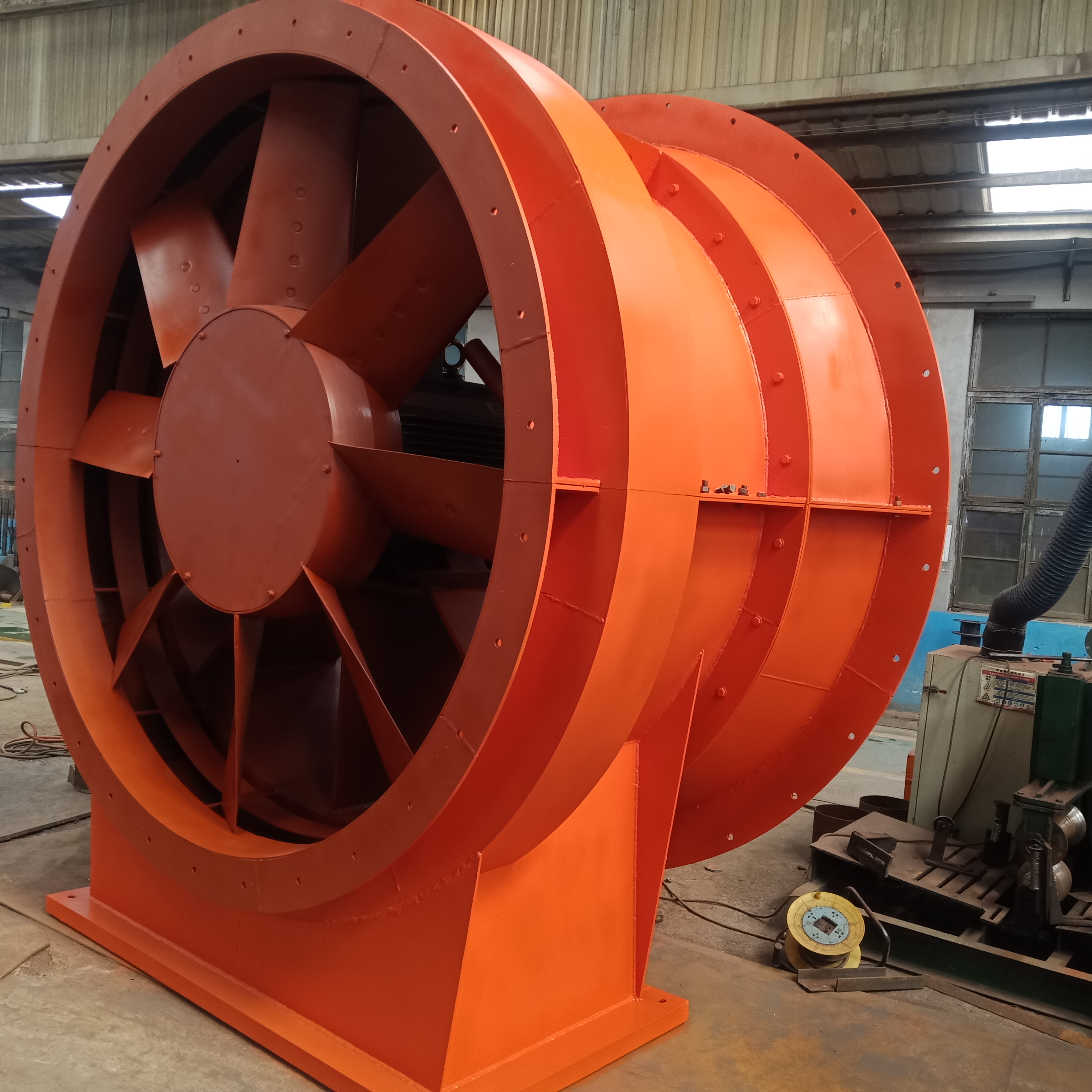 矿用轴流主扇风机