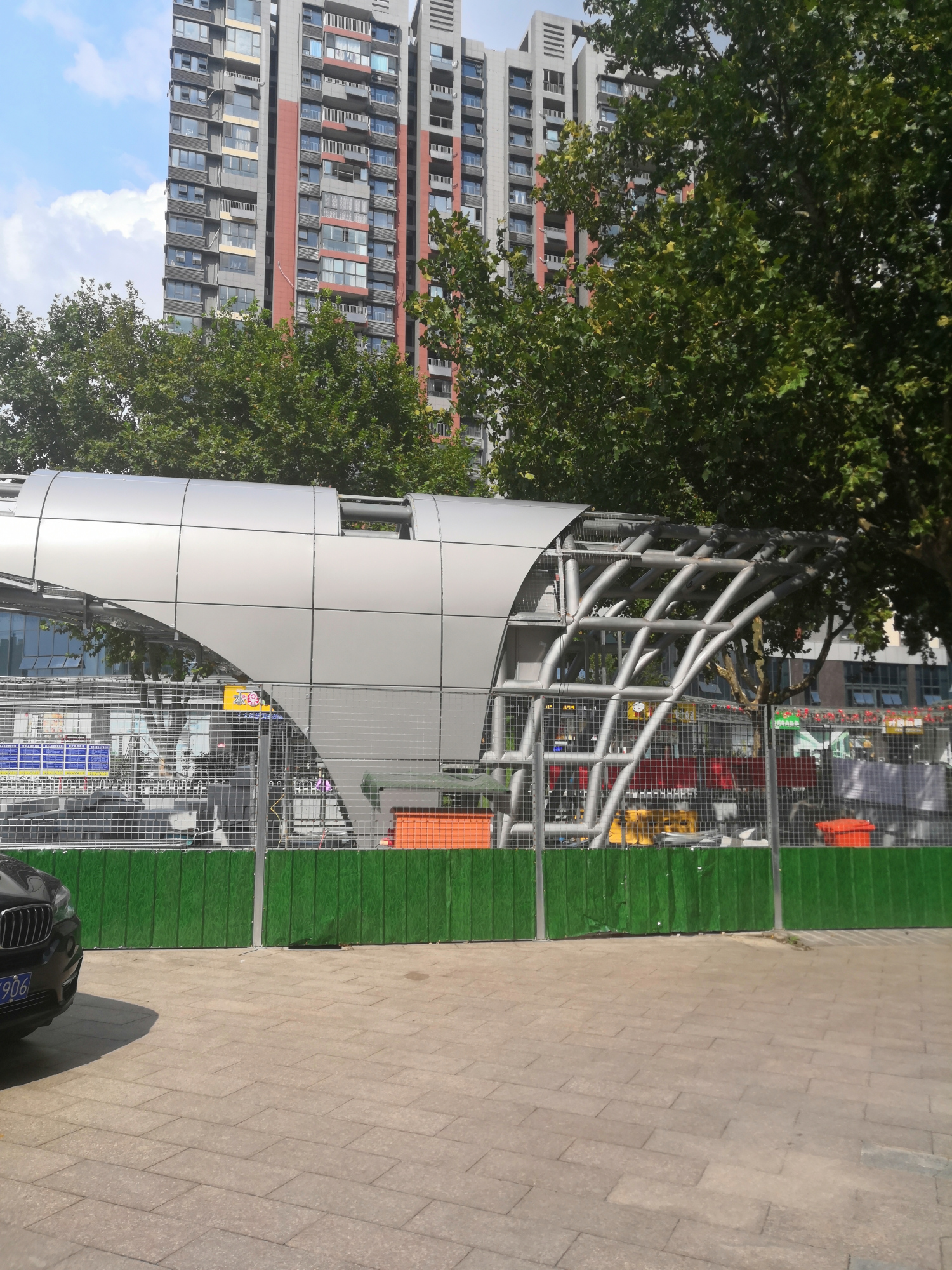 盐城brt新站台逐一完工