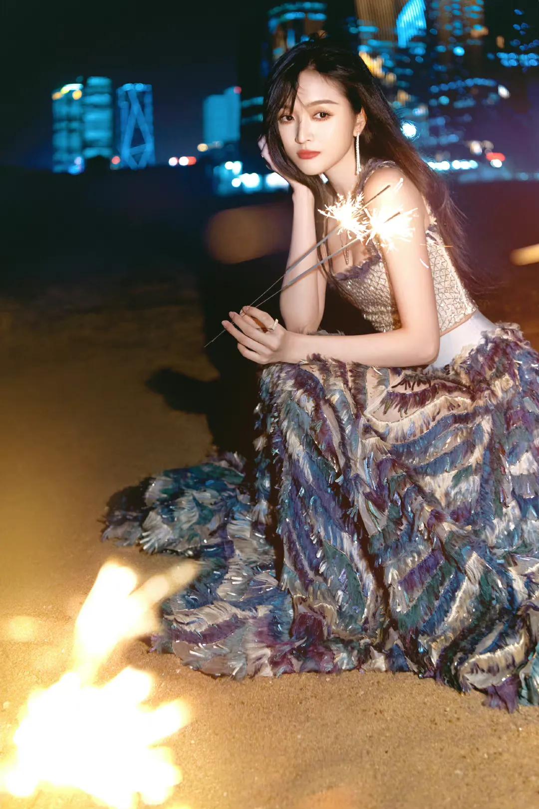 吴宣仪高清写真图集,超凡脱俗的气质,让人看一眼就爱上
