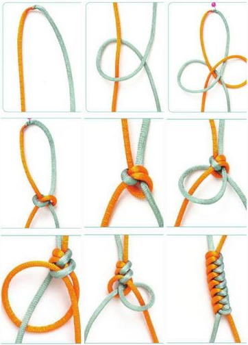 编绳打结方法图片