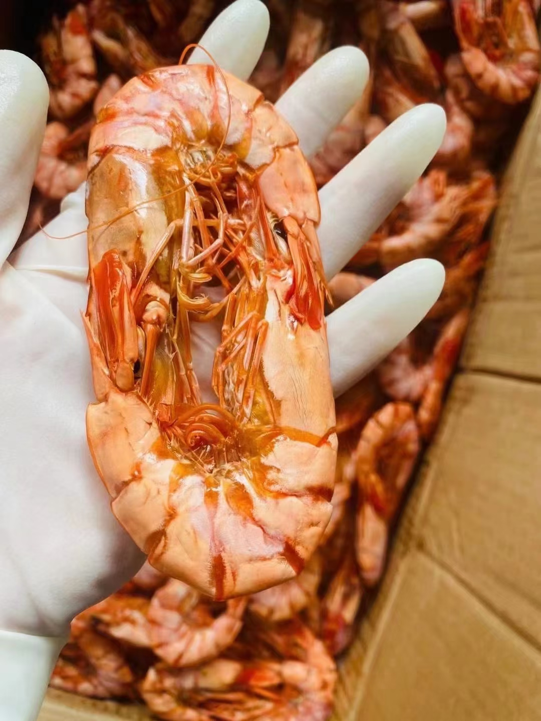 东山岛海鲜即食斑节虾干,好吃不腻的野生斑节虾干