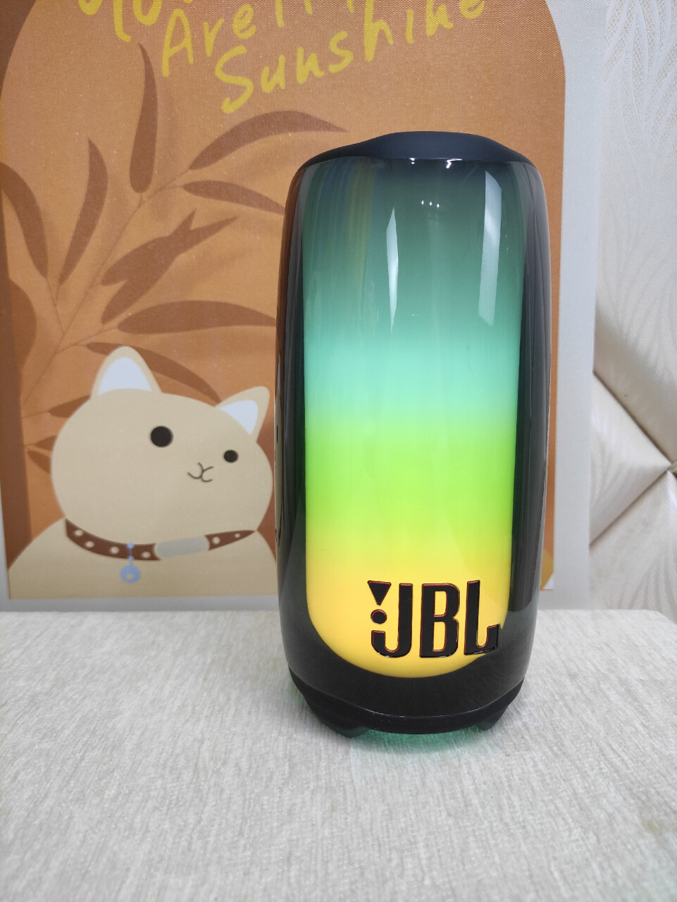 我身边的朋友都拥有jbl pulse5便携式蓝牙音箱啦!