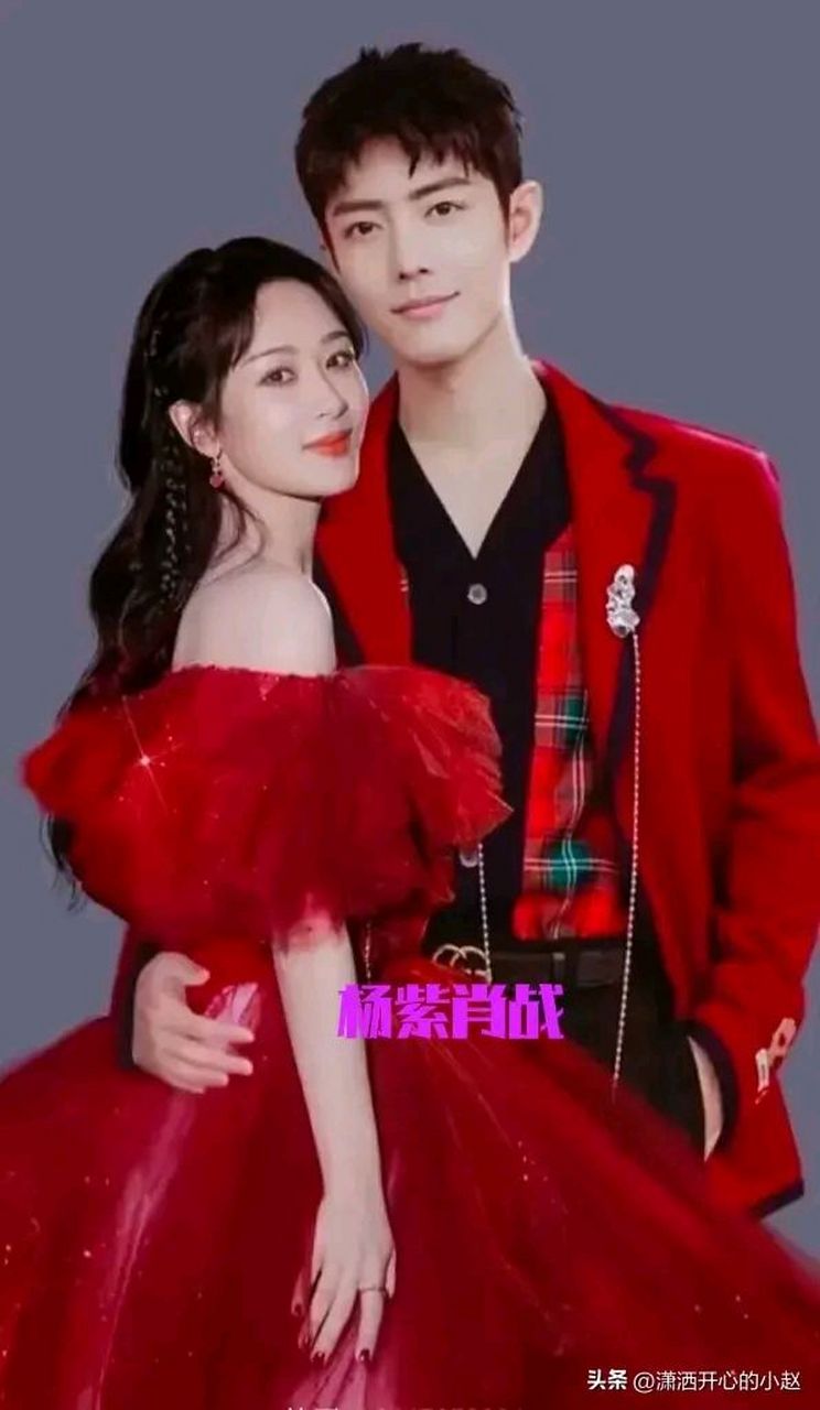 杨紫肖战二人的结婚照好美呀!