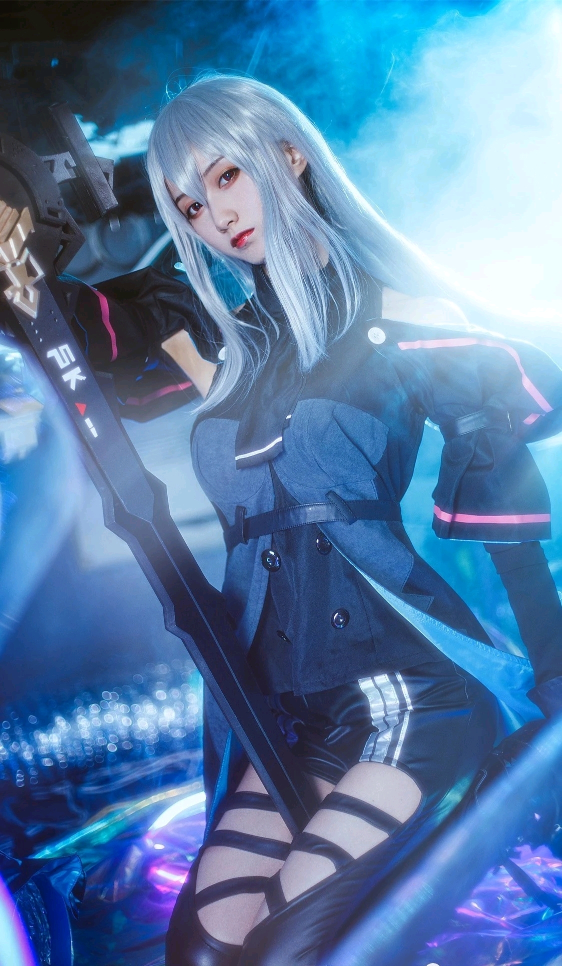 「明日方舟」斯卡蒂原皮cos