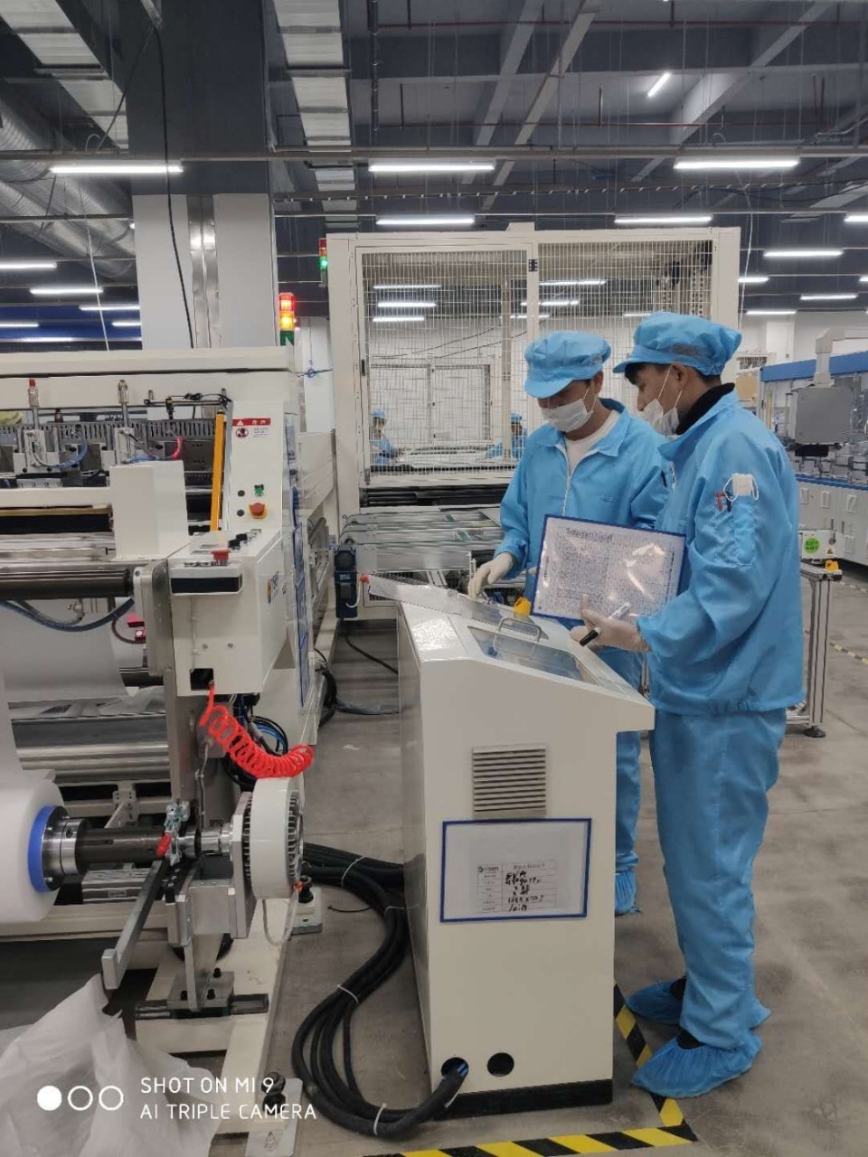 上饶晶科新能源内附工作实景