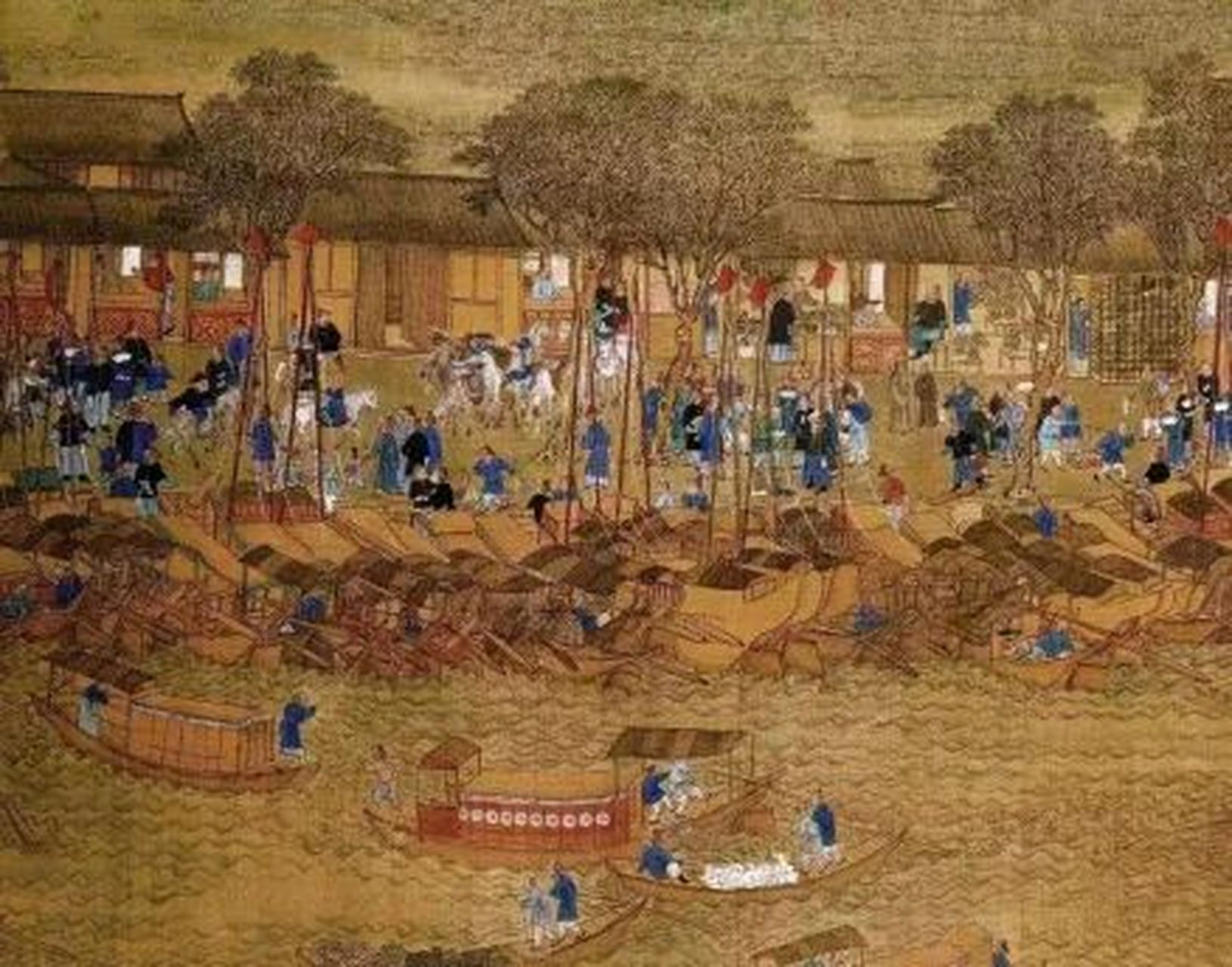 1765年,乾隆下江南,住在苏州织造的普福家.