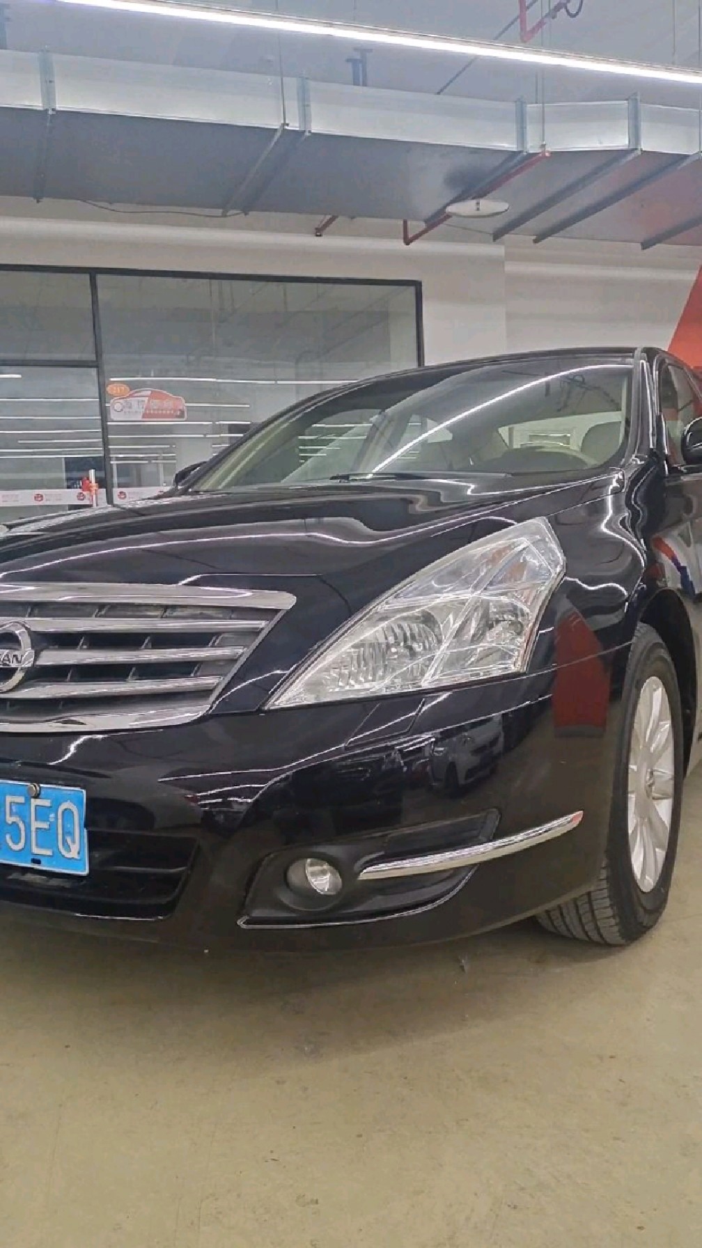 5v6日产天籁,实表9万多公里,缘分到了就好说,看车试车3分钟搞定-度小