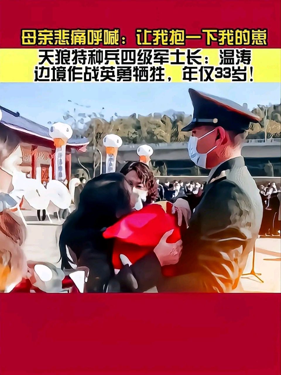 青山有幸埋忠骨,何须马革裹尸还!