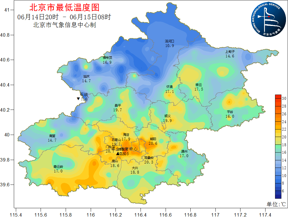 北京未来15天天气预报情况 