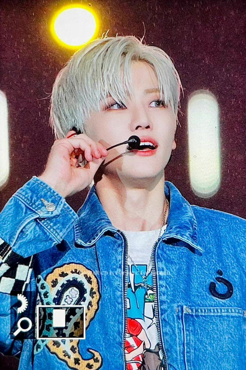 seoul festa开幕演唱会上罗渽民用脸蛋鲨我,银发造型太帅了