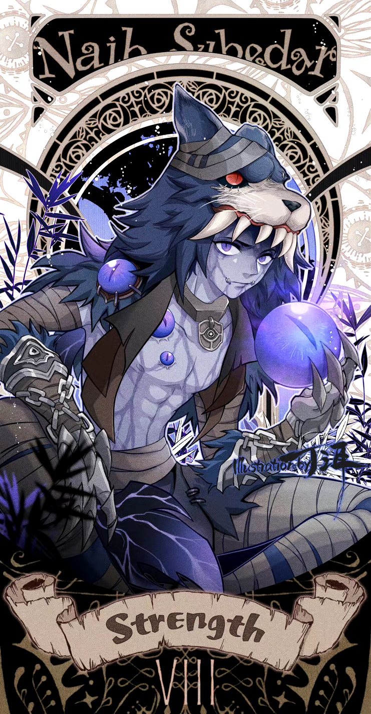 游戏《第五人格》塔罗牌风格角色插画欣赏