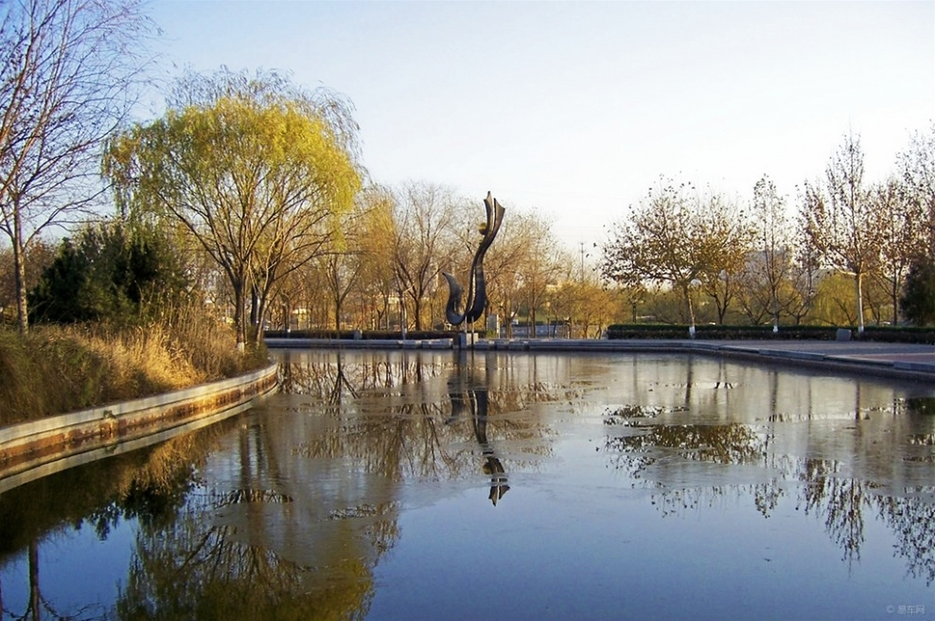 太平河的初秋已经静悄悄地来了.