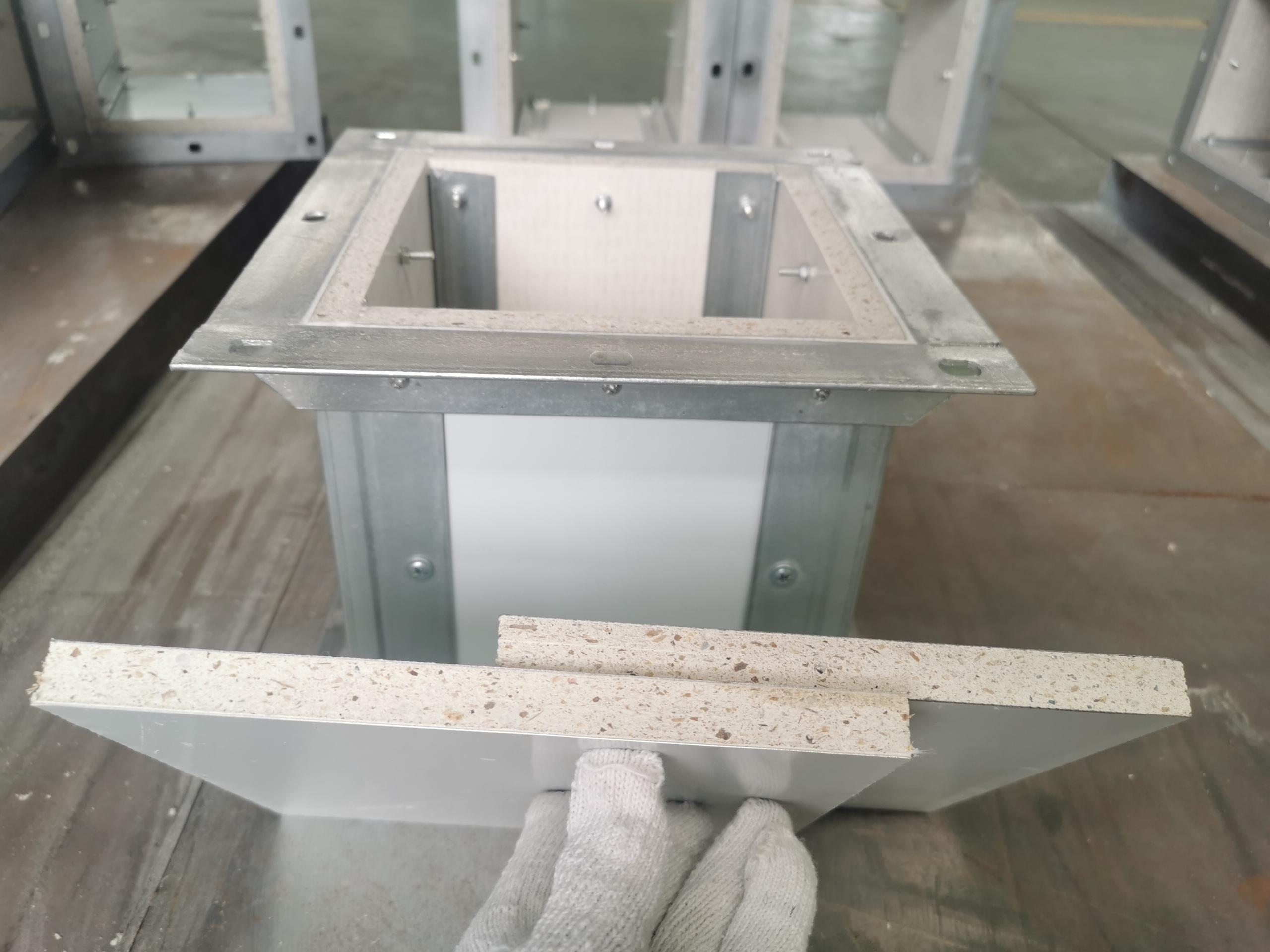 安徽合肥a1防火板 镁质高晶双彩复合风管厂家