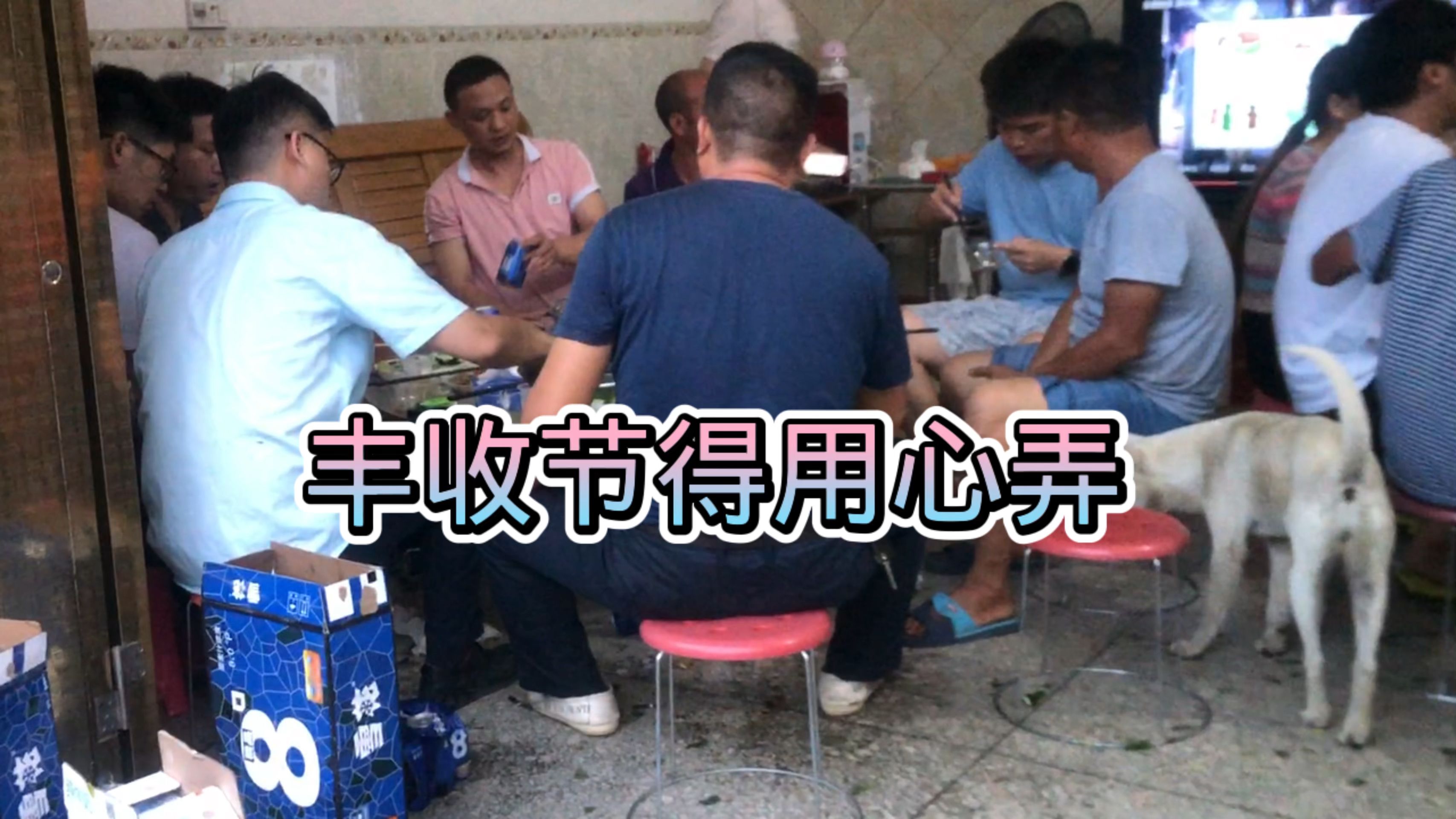广西农村丰收节连过着三天,看看今天的菜谱,主打鸡枞菌炖鸡汤