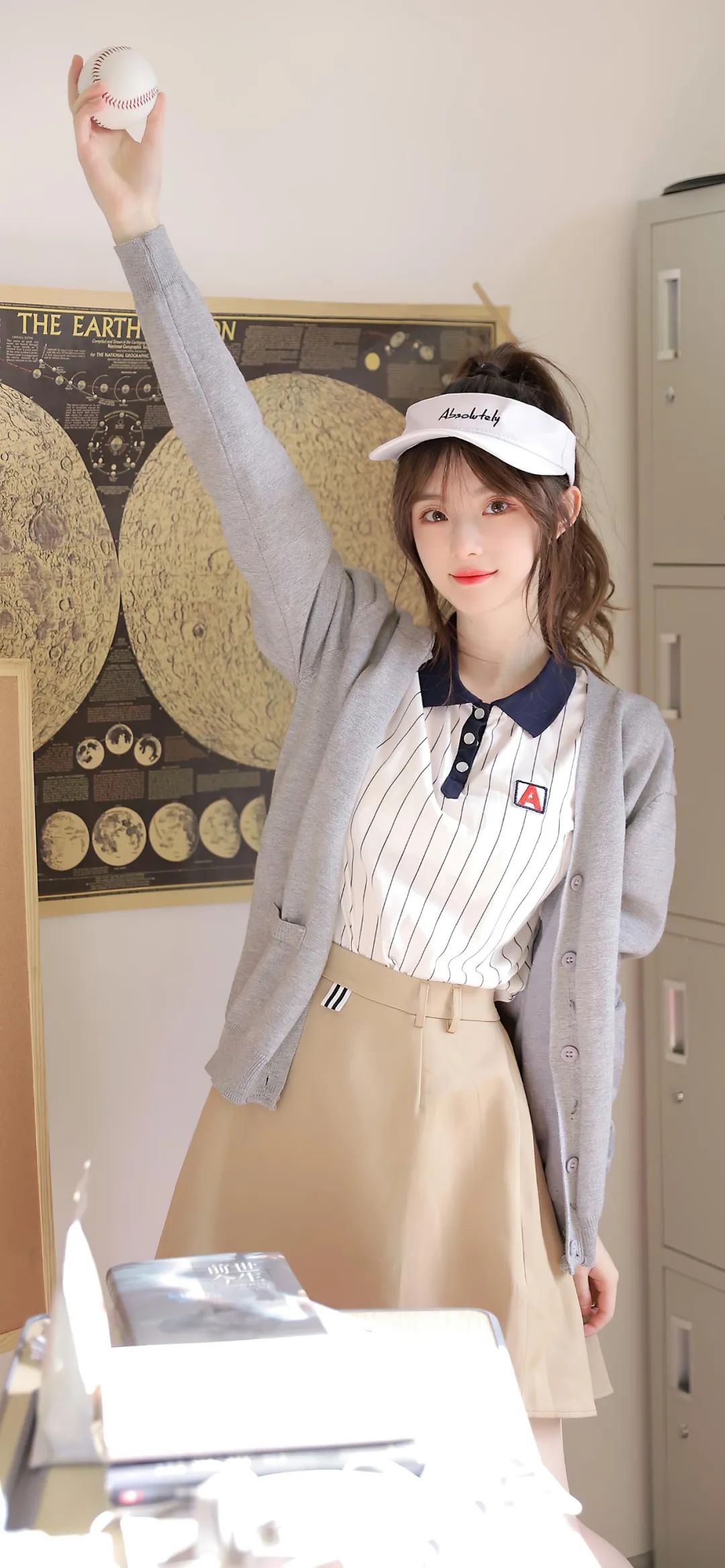 ins风阳光美少女壁纸