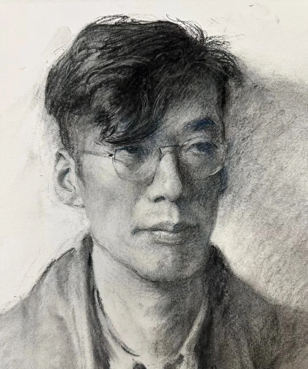 著名画家徐芒耀素描人物写生