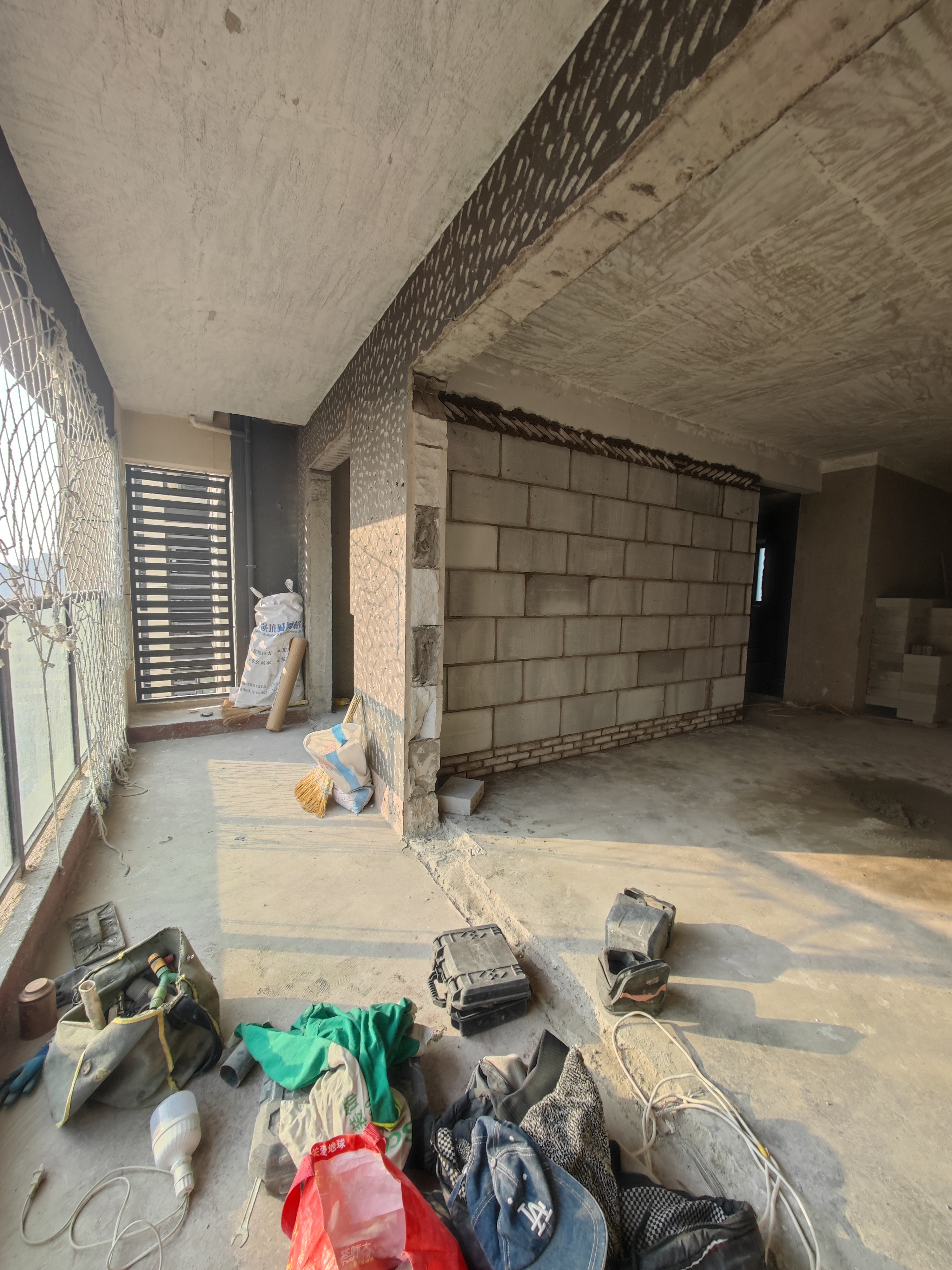 当代华侨城东岸·汉口道6号124平主卧套卧设计,全房拆砌墙效果实拍