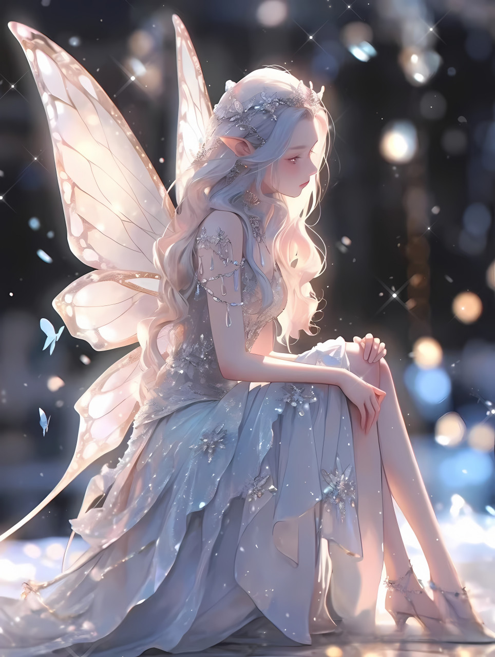 精灵仙子 #二次元# #ai共创计划# #ai绘画