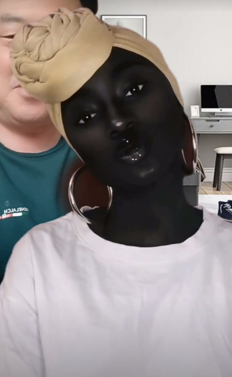 应该是少有的黑美人!#趣图搞笑# #搞笑内涵图