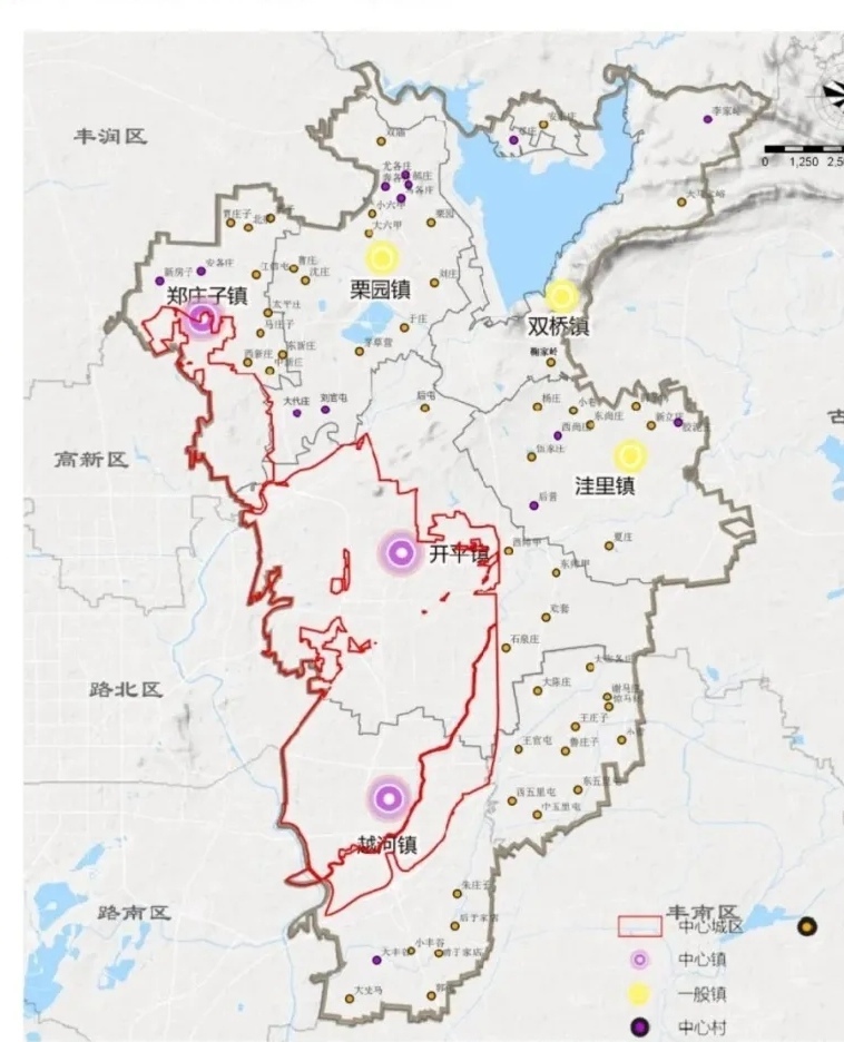 唐山开平区规划图图片