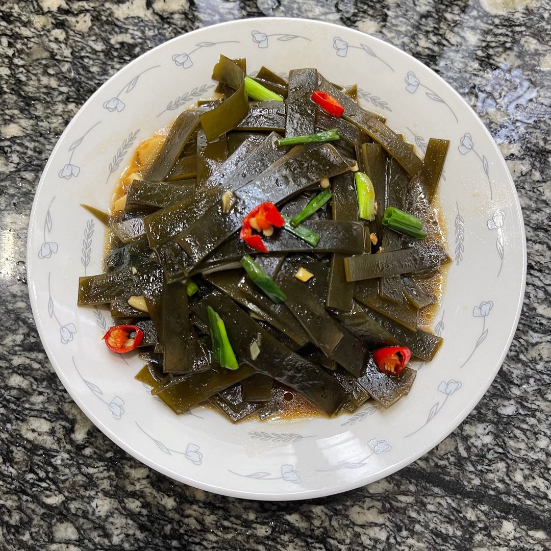 家常菜系列之养生菜红烧海带,我太爱了