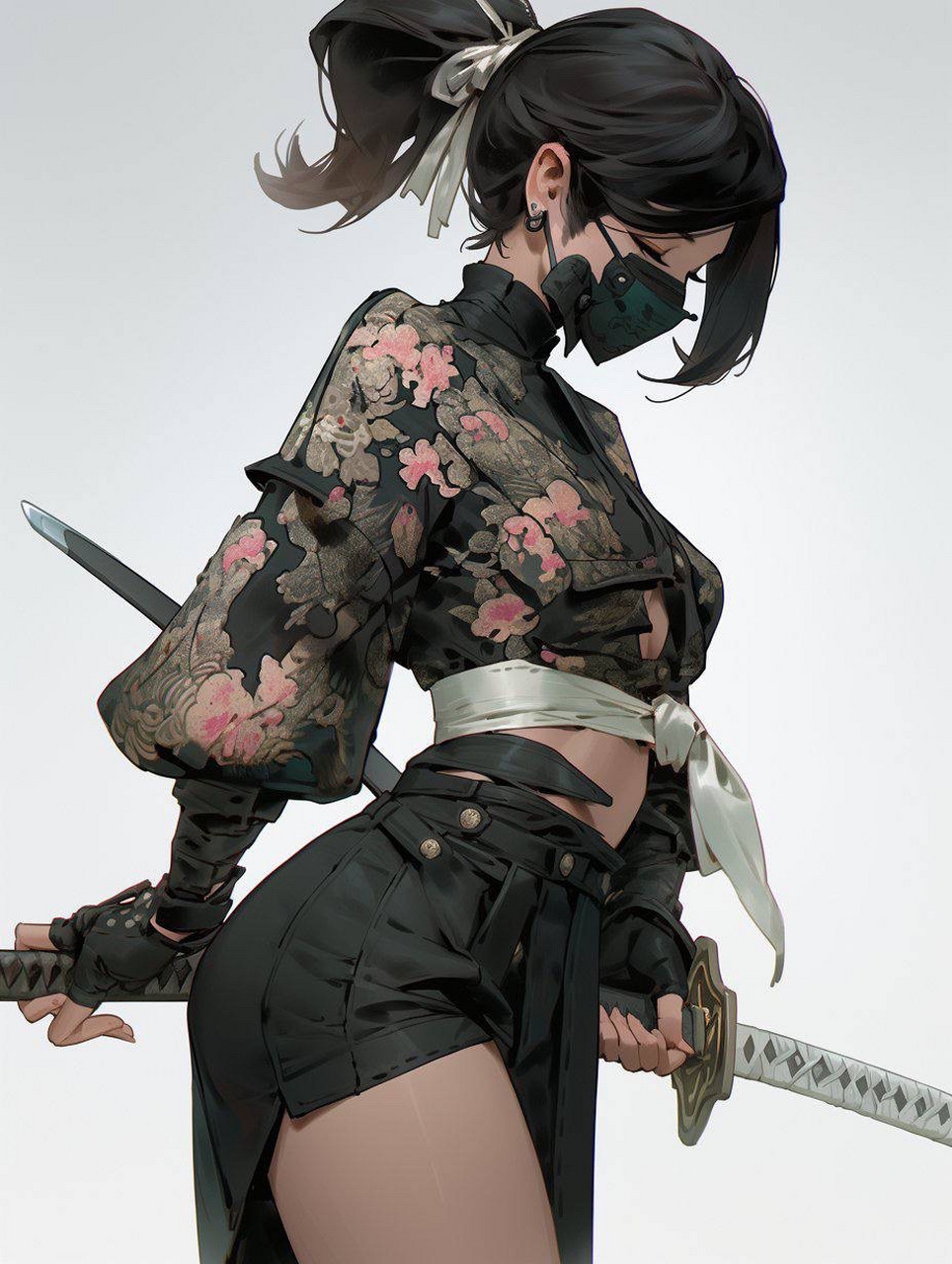 女战士的性感壁纸#动漫# #动漫壁纸