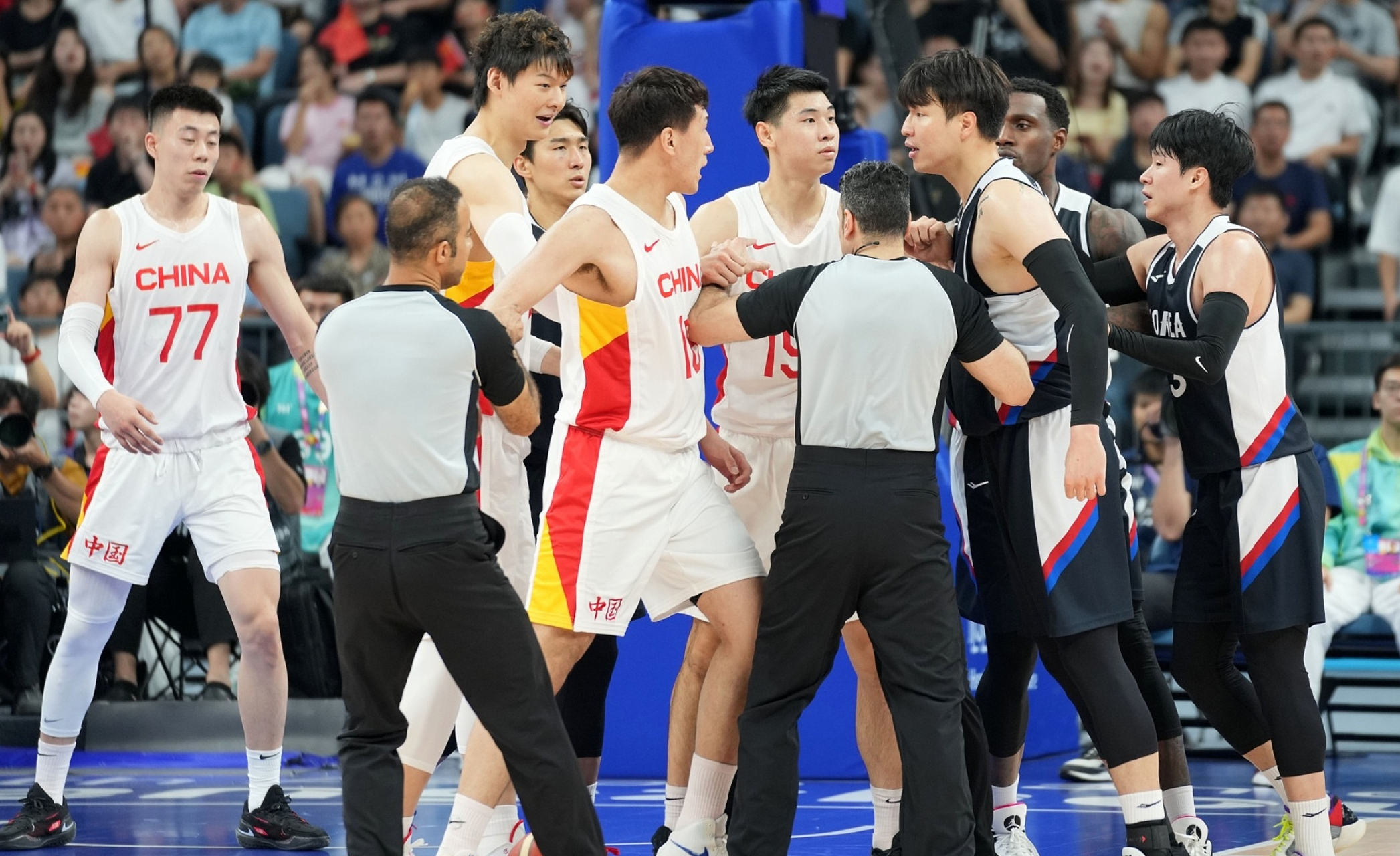 韩国男篮现在这么差了吗?