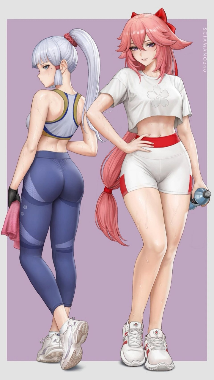 运动少女们,一起流汗吧#原神