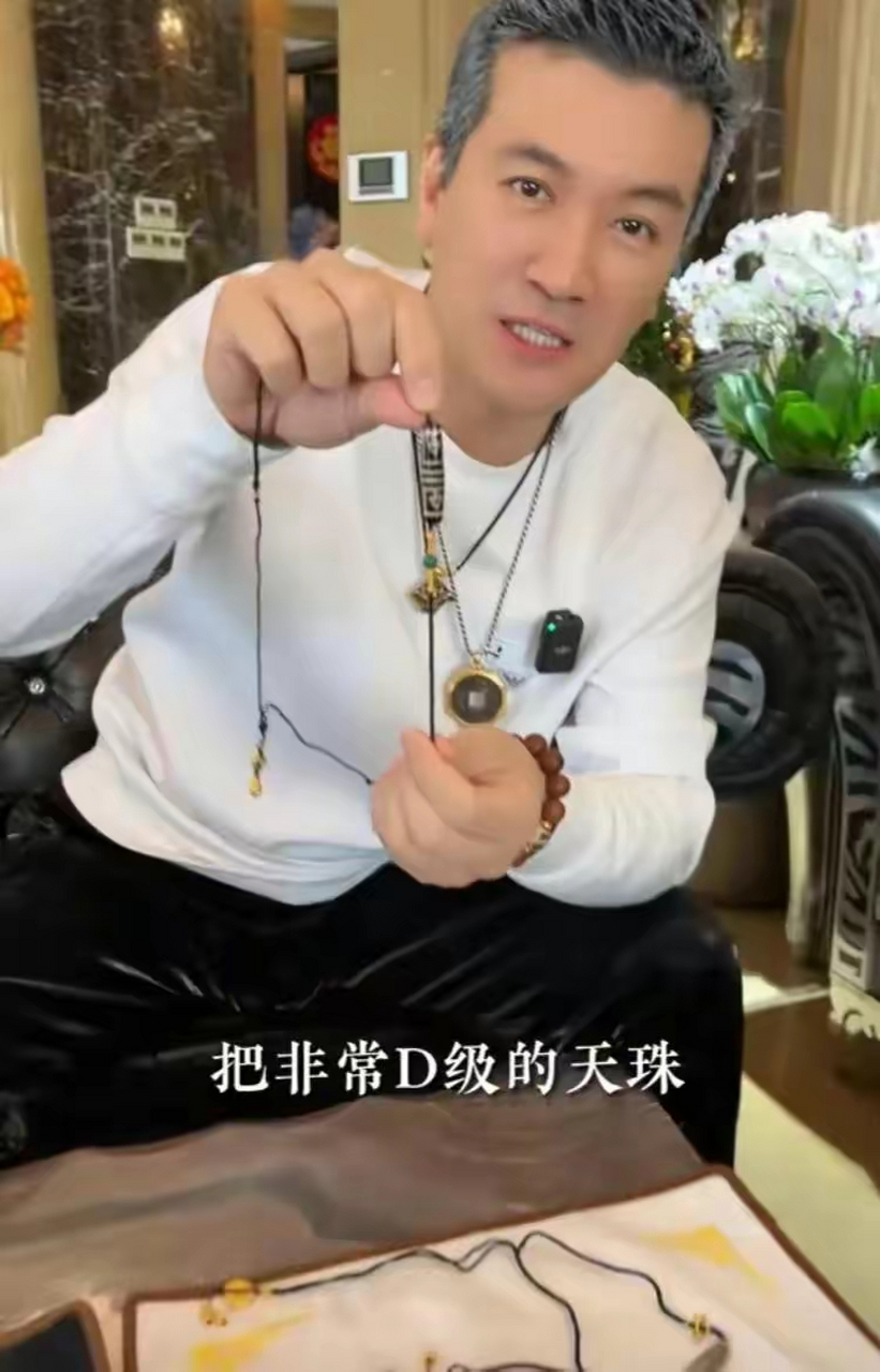 杨子与黄圣依夫妇举办收藏品拍卖会,一颗双菩提叶天珠拍出1314万