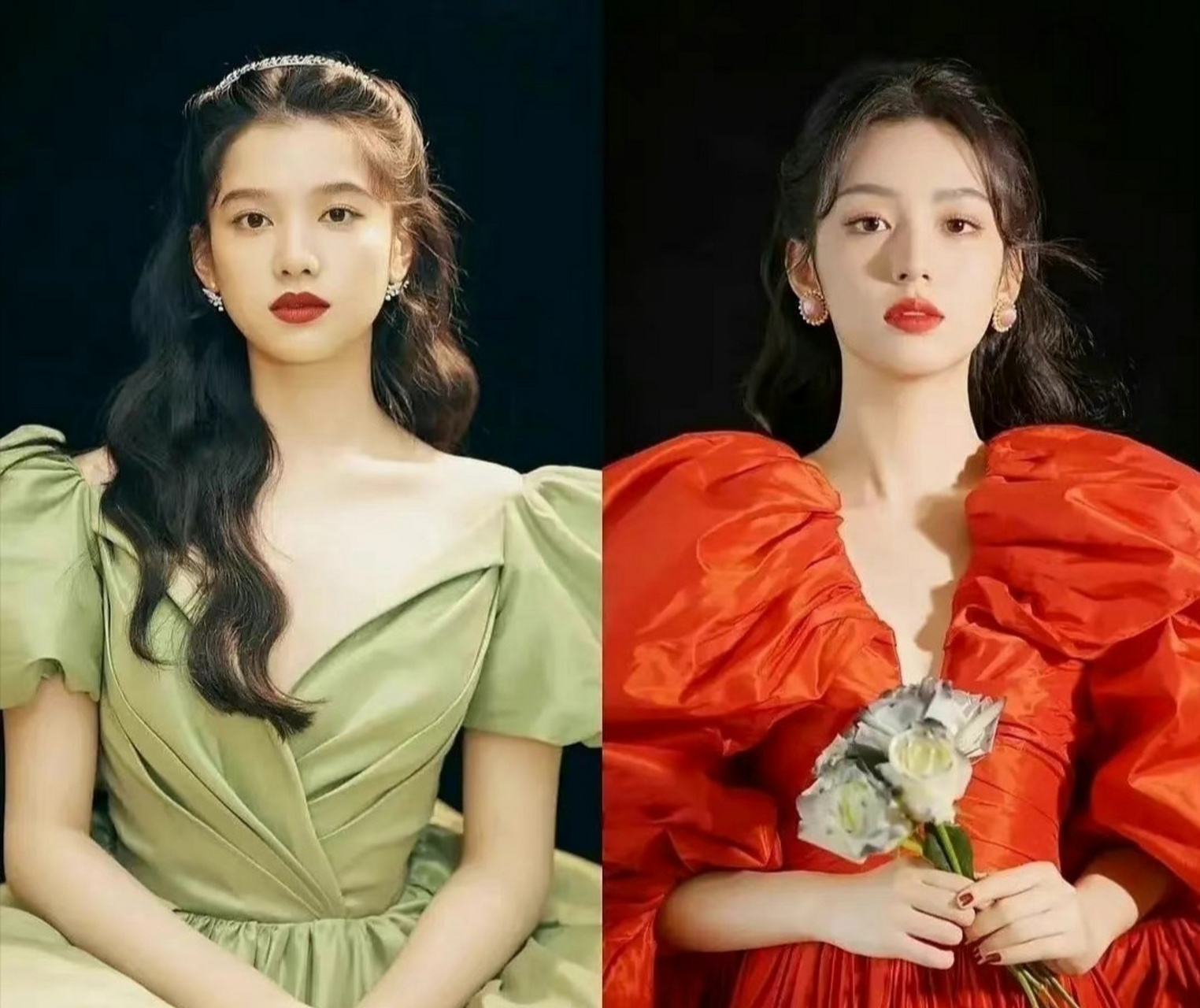 脸盲的人,几乎分不清张婧仪和周也