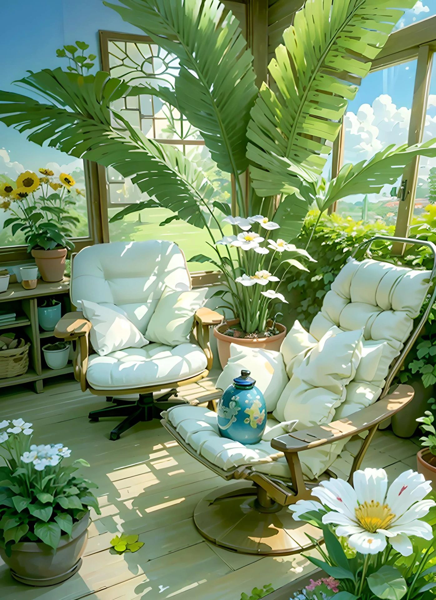 治愈系美图:阳光明媚的夏日午后