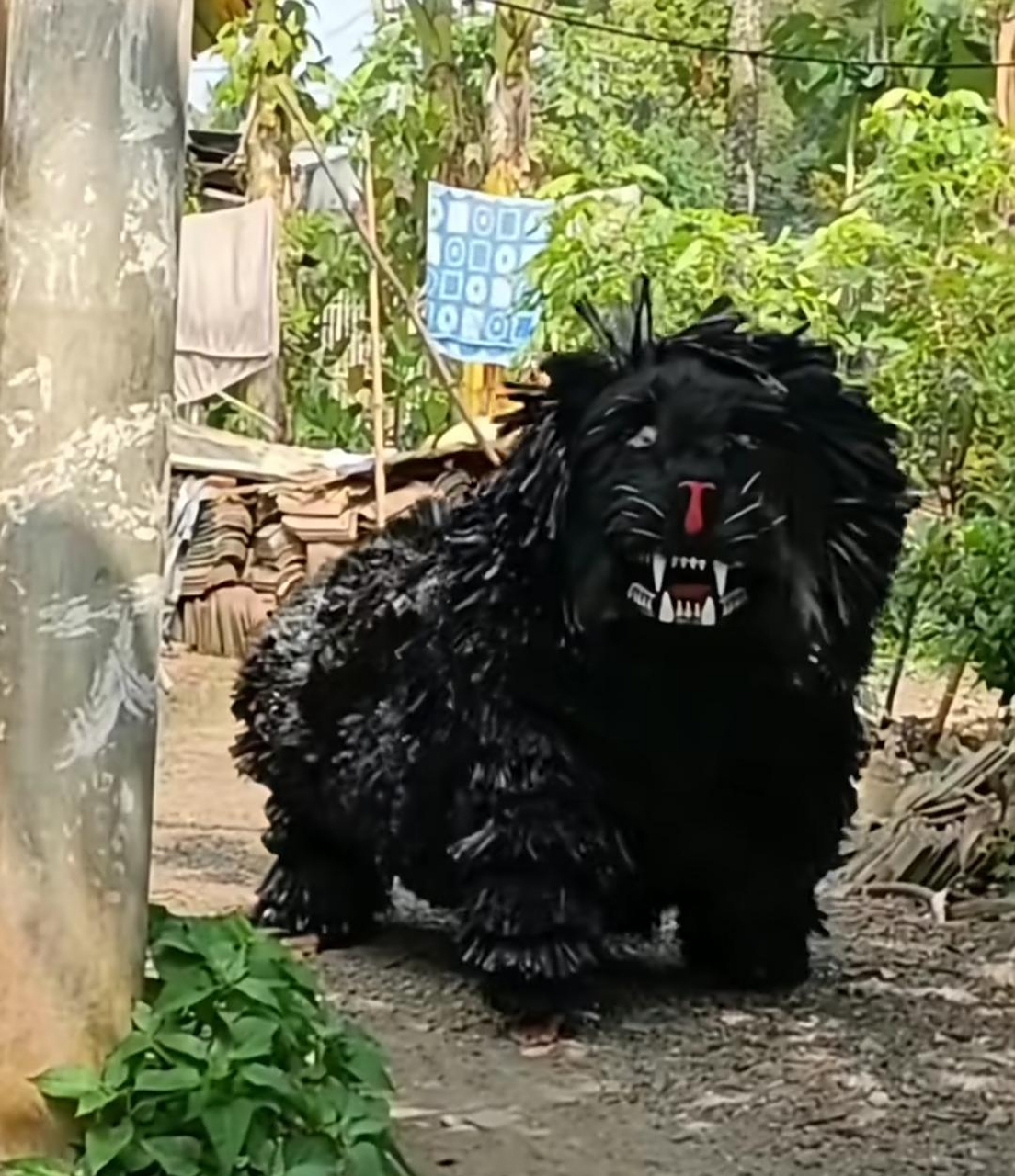 这个挺像动画片00藏獒多吉03里面的那个罗刹兽.