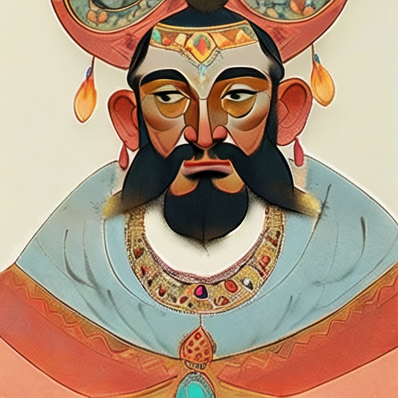 奥斯曼首领苏丹有一次做梦,梦到自己牙齿掉光了,于是找人来解梦.