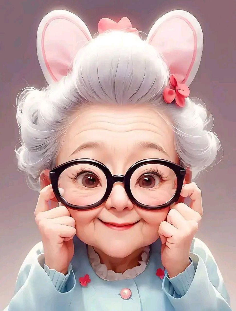 老奶奶头像分享,老奶奶也要有自己的生活 #九月动态激励计划