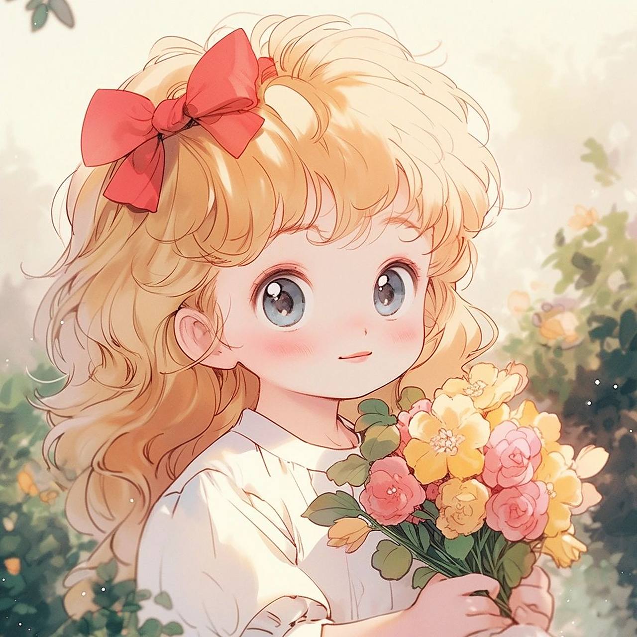 治愈系头像:可爱的小天使