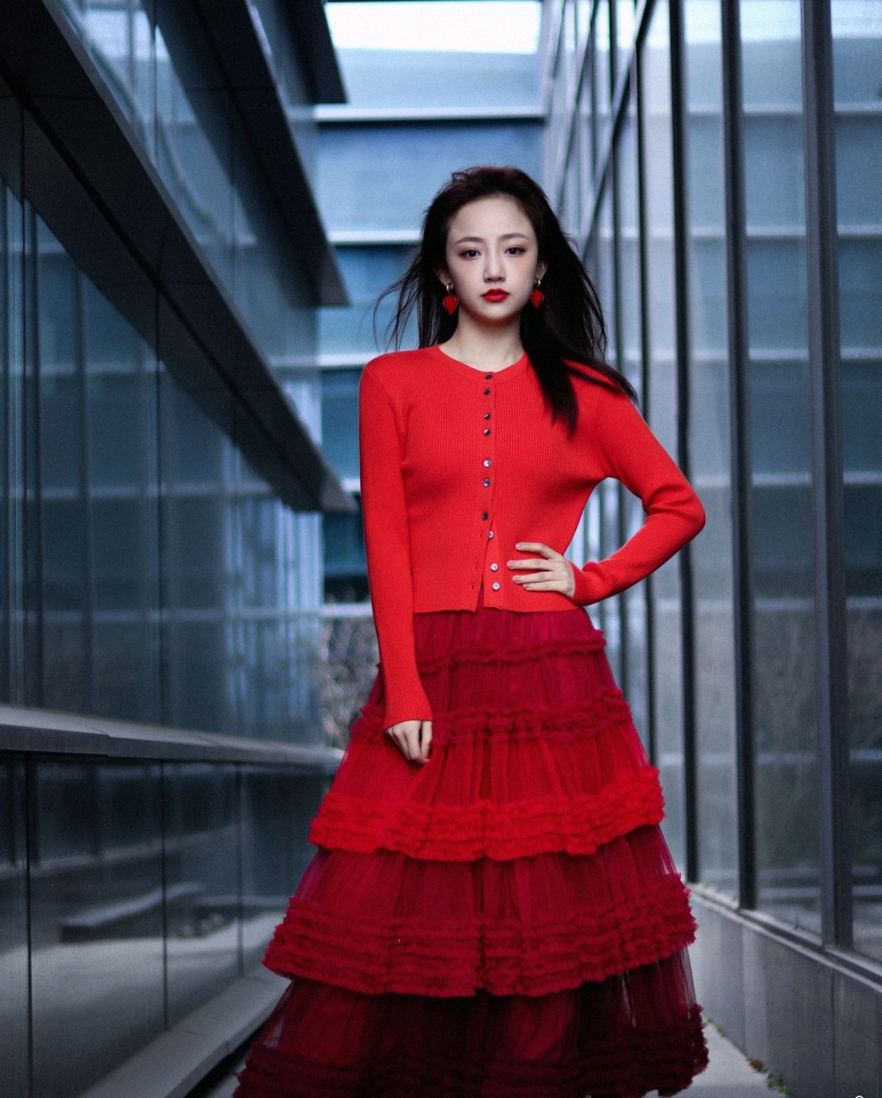 明星写真美图|吴佳怡