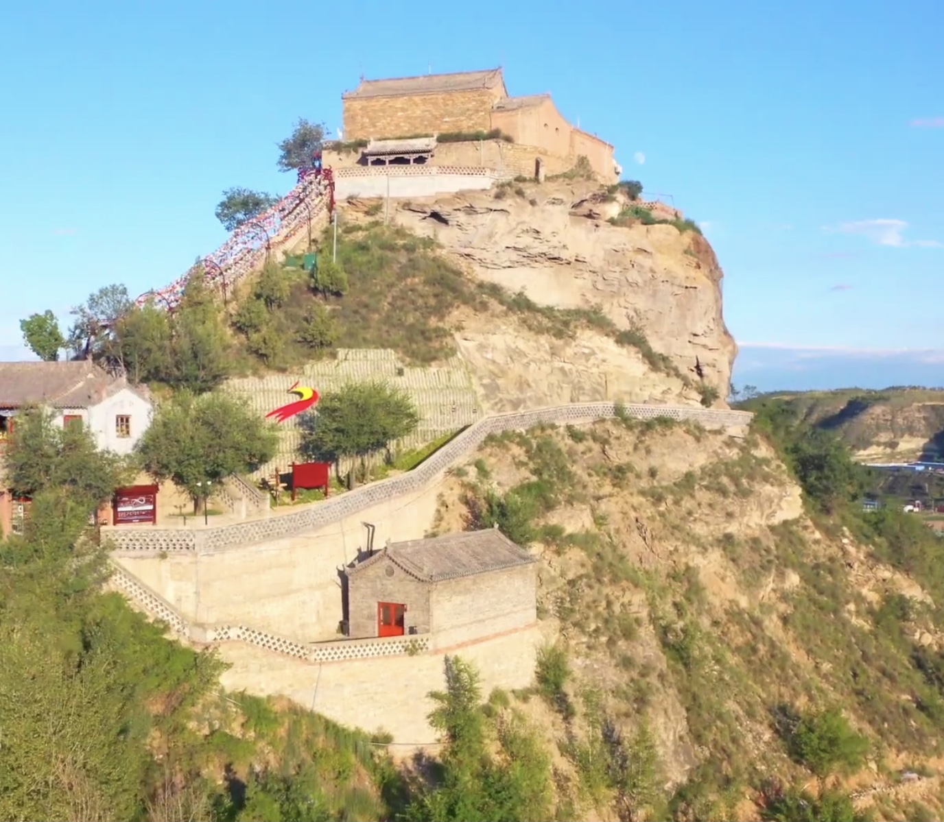 神木二郎山风景区图片