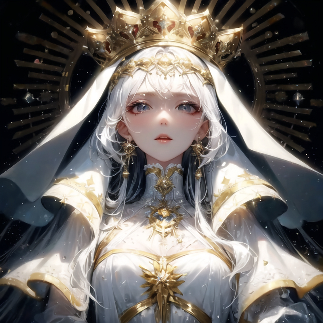 ai# 神明少女#ai绘画# #美少女