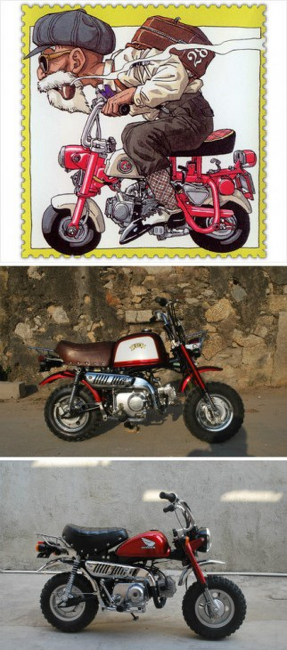 龟仙人骑的车  相信很多人对 龙珠28卷 封面的龟仙人icon的车还记忆犹