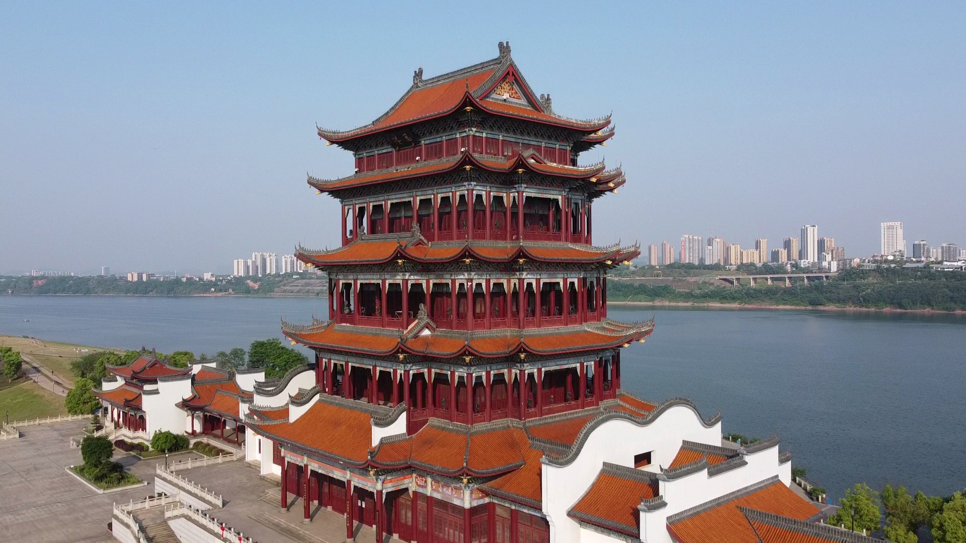 俯瞰三湘第一高楼～湘潭万楼,果真名不虚传气势磅礴