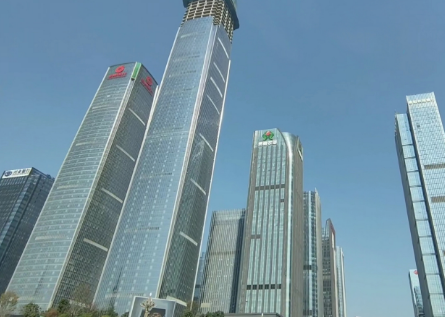 贵州第一高楼,贵阳国际金融中心双子塔一号楼,高达401米