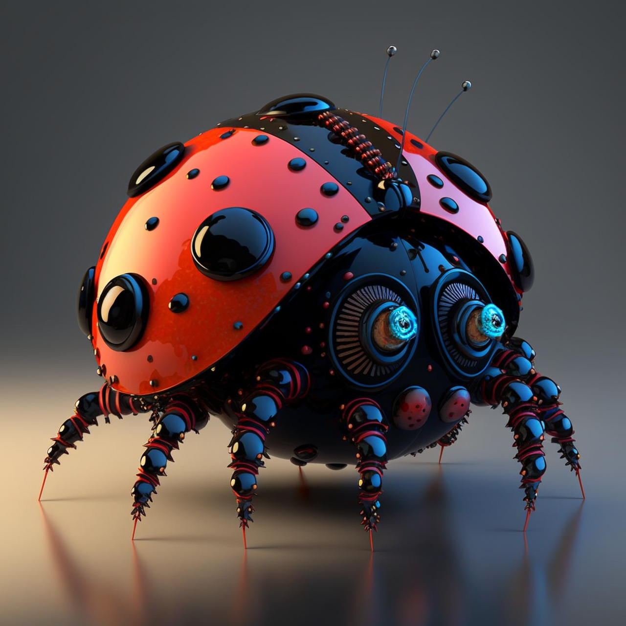 机甲瓢虫,酷炫来袭#机甲